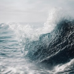 Naklejka premium wave of the sea
