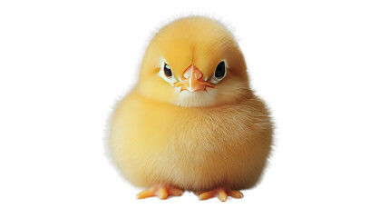 Fototapeta premium baby chicken isolated on white background 