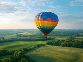 Obraz premium hot air balloon in the sky