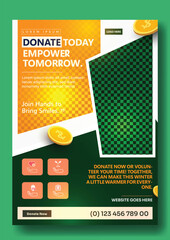 Fundraising Charity Flyer Template Design