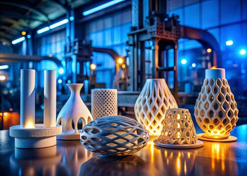 3D Printed Objects from Polyamide Powder Using Multi Jet Fusion Technology in Modern Manufacturing