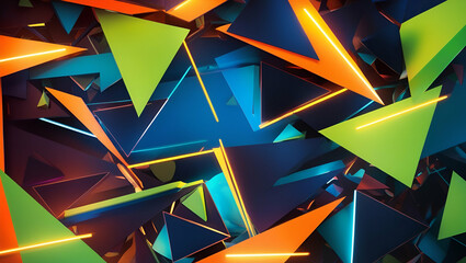 Geometric Prism Chaos.