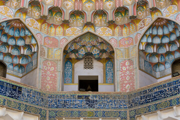 The Abdulaziz-Khan Madrasah in Bukhara