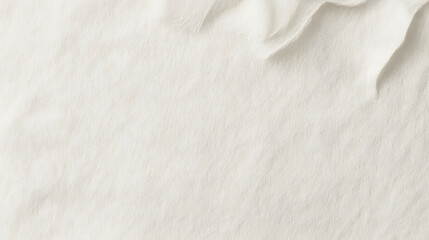 Obraz premium Smooth white parchment or paper texture showing close up of fibers and material. Empty blank background.