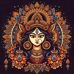 Fototapeta premium Goddess Durga