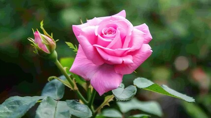 Beautiful composition spring flowers. Bouquet of pink tulips flowers on pastel pink background. Valentine's Day, Easter, Birthday, Happy Women's Day, Mother's Day. Flat lay, top view, copy space