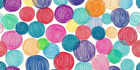 Retro polka dot pattern background with a playful and fun vibe, great for a retro-inspired project