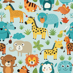 Naklejka premium seamless pattern design 