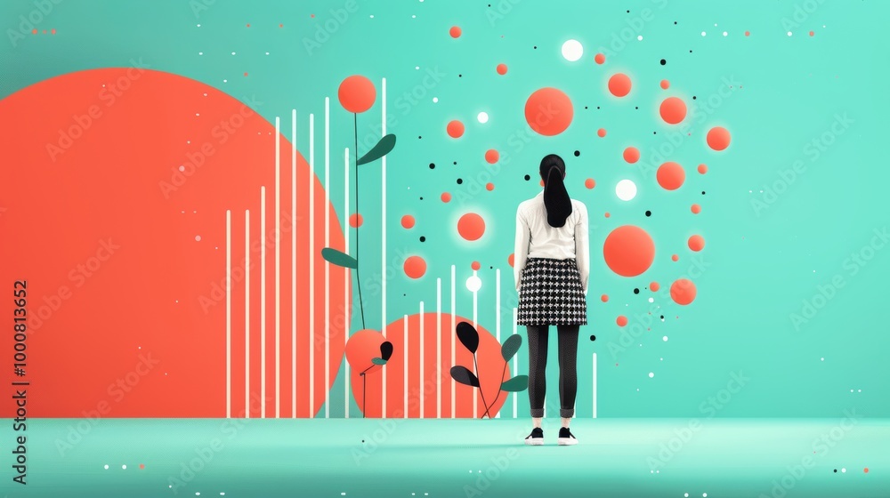 Aufkleber visualize data analytics like never before with stunning illustrations.