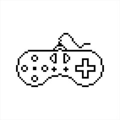Game Controller Icon Pixel Art Y_2402001 © Aayam 4D