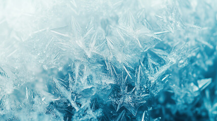 Star-shaped Ice Crystals