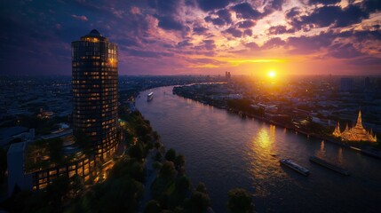 bangkok city landscape