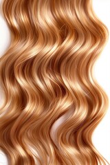 Fototapeta premium Sample of a woman's hair color and texture
