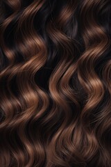 Fototapeta premium Sample of a woman's hair color and texture