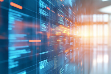 An illustration depicting various graphics and numbers that represent the growth trajectory of a business, showcasing upward trends and financial statistics