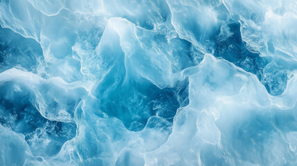 Obraz premium Smooth Ice Ridges