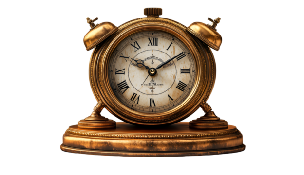 a close-up of a clock

