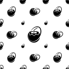 Fototapeta premium Coconut Icon Seamless Pattern M_2211001