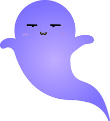 cute ghost cartoon , halloween