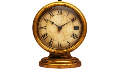 a clock with roperson numerals

