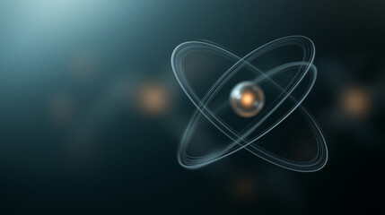 A sphere with a black background
