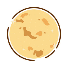 Full Moon Illustration