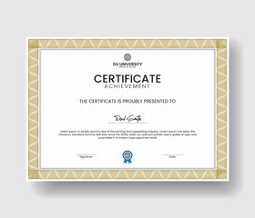 Certificate premium template
