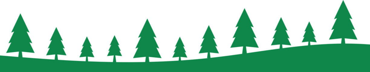 Obraz premium Christmas Tree Frame Background_7