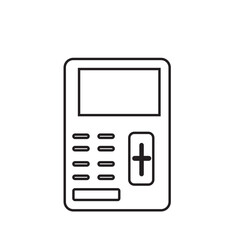 mobile phone icon isolated