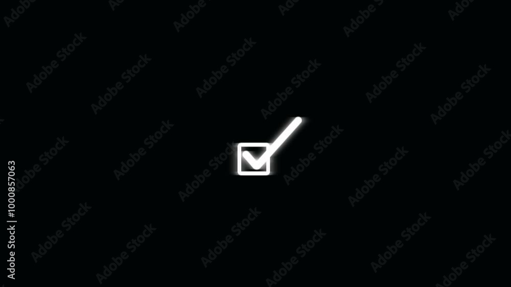 Poster check mark symbol. approved tick mark icon, success, correct concept. . correct check mark symbol. y