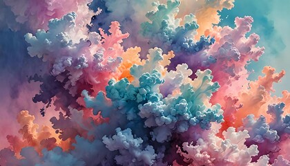 Colorful Abstract Smokes