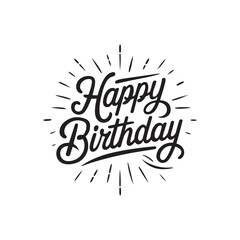 Happy Birthday Silhouette 