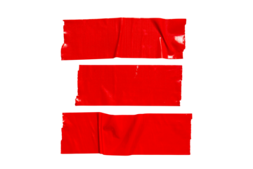 Masking tape separated from background