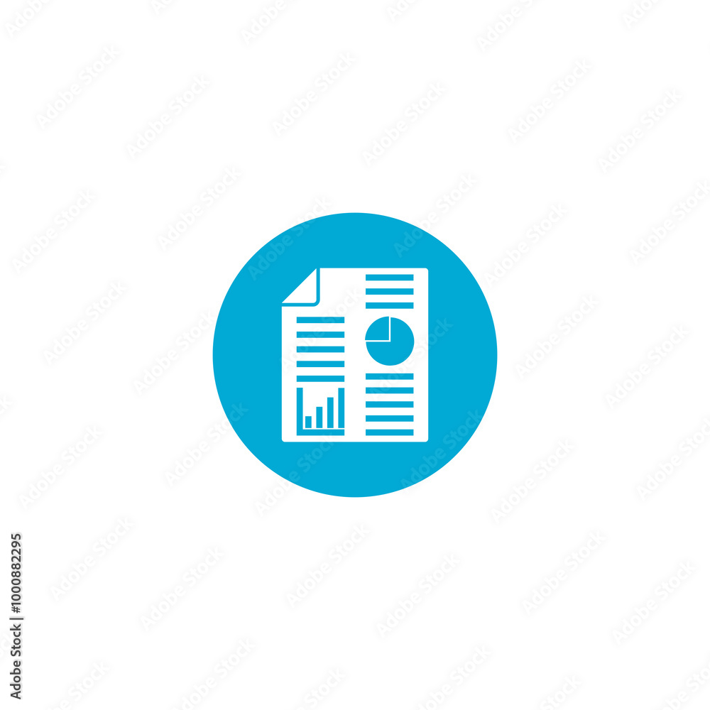 Poster control list symbol icon isolated on transparent background