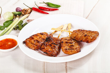 Thai Street foof pork satay