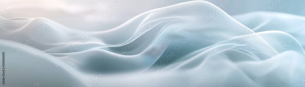 Poster abstract flow, captivating background of smooth lines and dynamic waves an