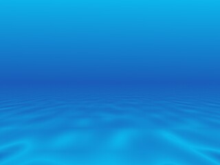 Abstract blue ocean background with a gradient and ripple effect.