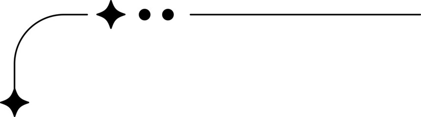 Minimalist aesthetic line frame