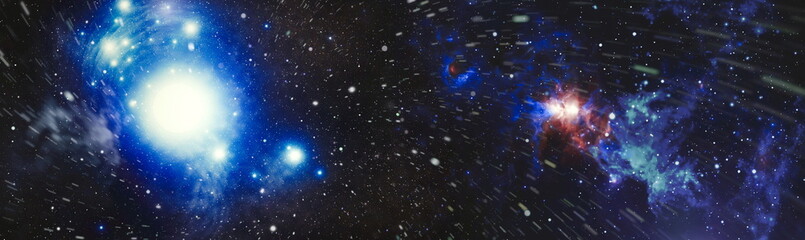 abstract space background. Night sky with stars and nebula. Elements of this image furnished by NASA