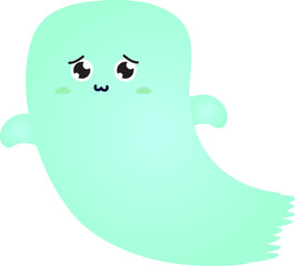 cute ghost cartoon , halloween