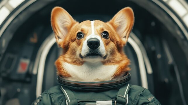 Corgi Astronaut, Ready for Space Adventure
