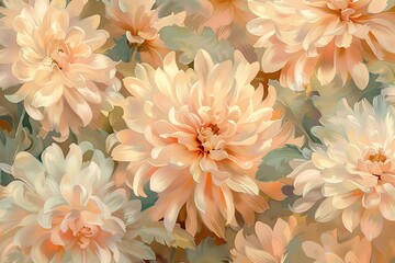 Watercolor floral seamless pattern. It's perfect for textile, wallpaper, fabric design, wrapping paper, digital paper.
