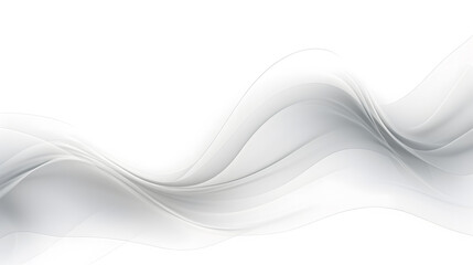 Obraz premium White abstract wave background with white background