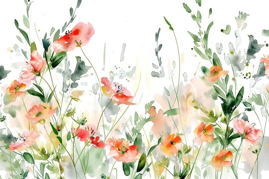 Abstract artistic background. Golden elements. Textured background. Watercolor, Modern Art. flowers, plants, tropical, leaves, posters, cards, murals, rugs, hangings, prints, wall art

