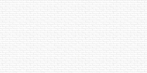 White brick wall background. Brick wall background. white or dark gray pattern grainy concrete wall stone texture background.	