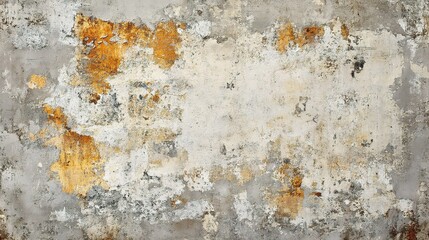 Fototapeta premium Textured Surface with Peeling Paint and Rusty Accents