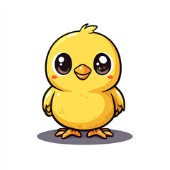 Beautiful Chick Logo, Baby Animal Design for Your Corporate and Business Graphic Resource or Creative Project, Ai Generative