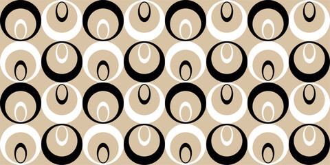 Seamless abstract geometric pattern. Vector Illustration