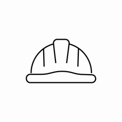 safety helmet icon sign vector