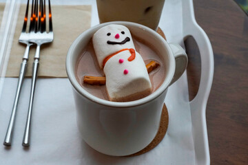christmas cookies and milk